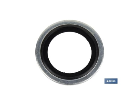 Arandela metal goma m-22 caja 100 unid.