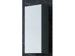 Cama Cabinet Vigo 90 Full 90/35/32 Gris/blanco Brillo Cama Meble