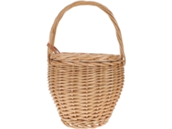 Bolso De Mano De Rafia Natural Tejido A Mano, Bolso De Viaje Ligero De Verano, Estilo Bohemio, Cesta