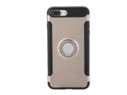 Caso Protector (silicona Completa, Soporte Para Coche Antichoque) Para Iphone 7 8 Plus