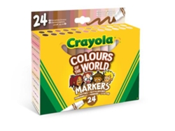 Marcadores CRAYOLA Colours Of The World