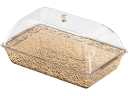 Bandejas Para Servir Alimentos Em Festas, Bandejas Para Buffet - 41,5 X 25,0 Cm, Com Compartimentos E Tampa, Ideais