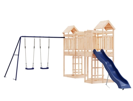 Multi-Actividades VIDAXL de exterior en Madera maciza de pino (Edad Mínima Recomendada: 4 años)