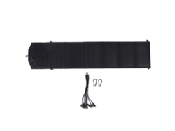 Panel Solar Plegable Portátil De 20 W Con 2 Puertos Usb, Resistente Al Agua Para Acampar Y Hacer Senderismo, 6 Pliegues.