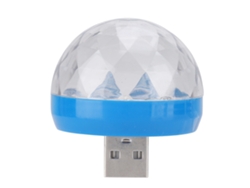 Luz De Bola Mágica De Cristal Led Modo Autopropulsado Modo Activado Por Voz