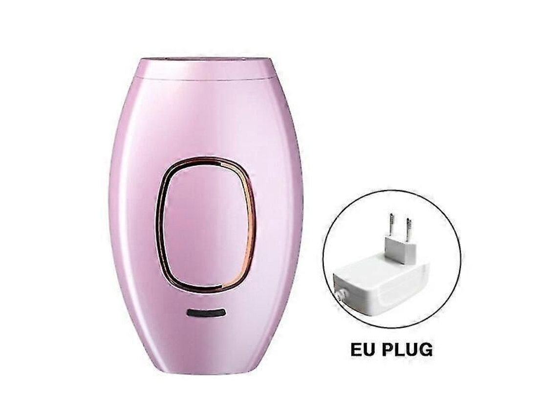 Depilador Elétrico Portátil a Laser com Tela Lcd para Uso Doméstico Depilador Fotoelétrico Feminino Indolor GOKOCO (1 Unidade Rosa)