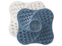 Cazador De Pelo Para Ducha Con Ventosas Filtro Anti Pelo Para Bañera Fregadero Tapón De Desagüe Silicona Pvc
