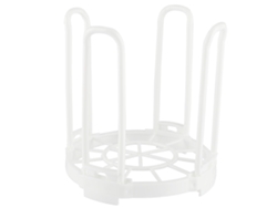 Escurreplatos Plegable, Práctico en la Cocina, Blanco NEVEANCE