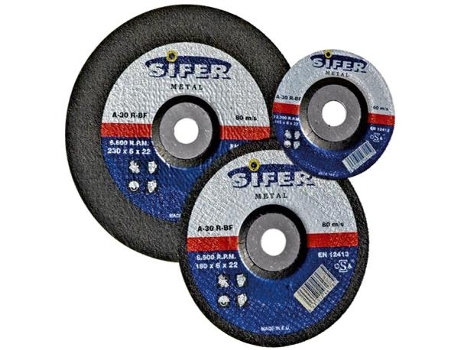 Sifer disco desbaste metal 180x6,0x22,2 r598