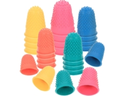25 Protectores De Dedos De Goma Antideslizantes Y Resistentes Al Desgaste Para La Protección De Los Dedos.