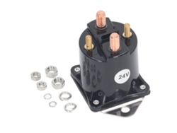 Relé Solenoide De 4 Terminales, 100 A, 24 V Cc Para Automóviles Y Excavadoras, Interruptor De Alimentación Principal.