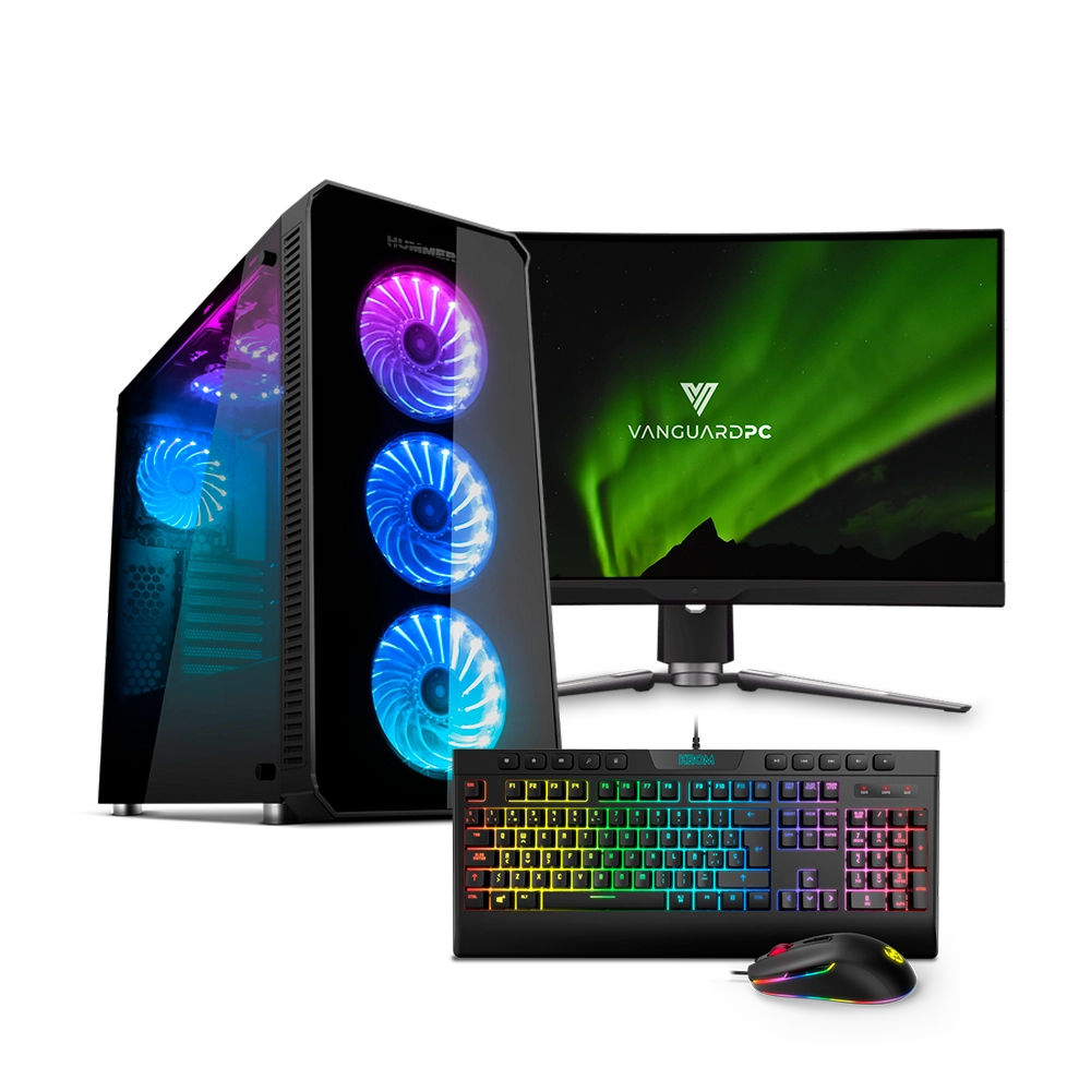 Desktop Gaming VANGUARD R90088 (AMD AM5 Ryzen 9 9950X - NVIDIA GeForce RTX 5080 - RAM: 64 GB - 2 TB SSD)