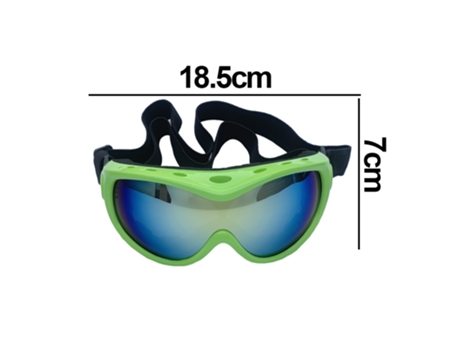 Gafas de sol para perros Gafas de esquí para perros con protección UV Gafas de sol para mascotas con correa ajustable ELKUAIE