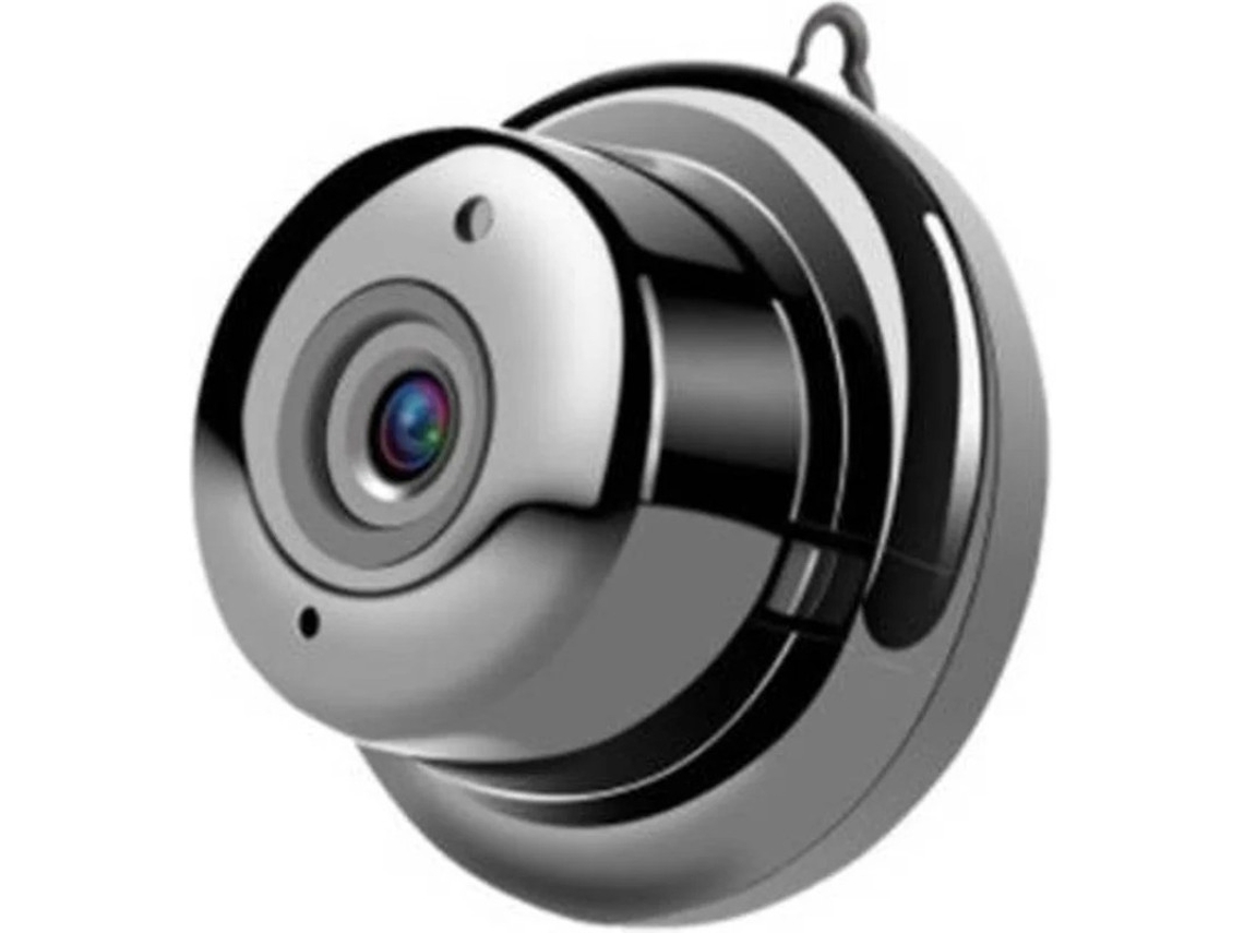 Mini cámara espía inalámbrica wifi, oculta, HD, portátil, para vigilancia interior y exterior, seguridad para el hogar, Yizhood (negra)