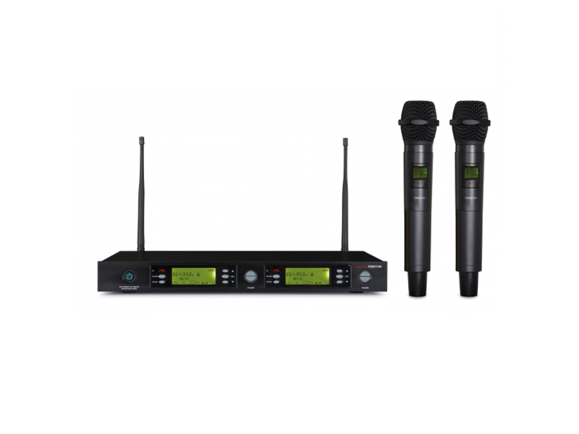 Sistema de micrófono inalámbrico UHF True Divertsity