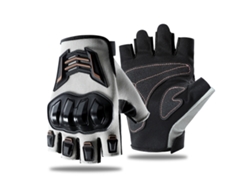 Guantes De Ciclismo De Medio Dedo Para Hombre, Transpirables Y Resistentes Al Desgaste, Guantes Tácticos Grises/m Digitallab