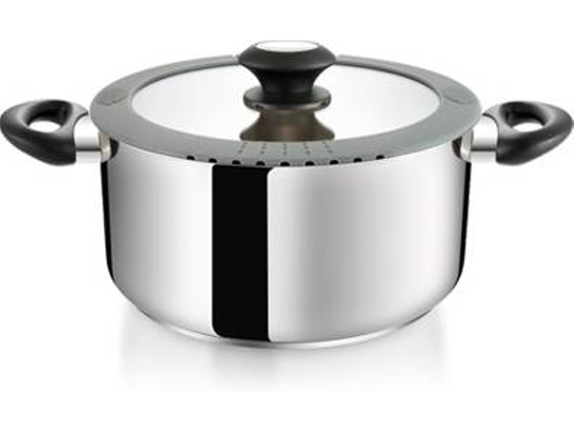 Cazuela TESCOMA Smartcover con Tapa 24 cm 5.0 l