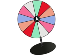 Juego de mesa giratoria SFUSHOS con ruleta