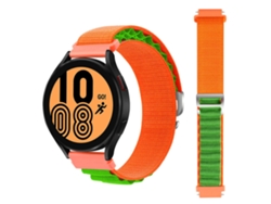 Correa Alpine G-Hook Ajustable Ticwatch Pro 3 Lte Naranja y Verde