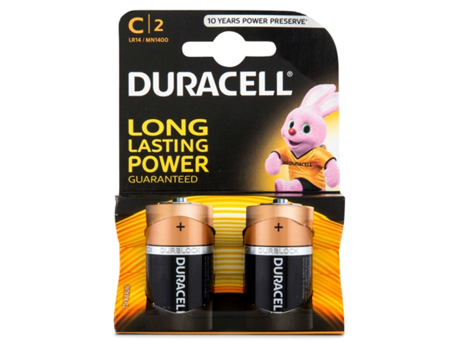 Pilas Alcalinas DURACELL C-LR14-BL2