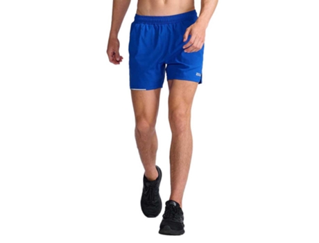Calção 2XU Shorts Aero 5´´ Azul L Homem