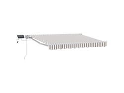 Estructura de toldo manual Vidaxl con LED de 4,5 x 3,5 m