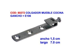 Colgador mueble cocina   gancho       e106