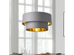 Lámpara Colgante LUX.PRO Gris/Dorado (60 W - E27)
