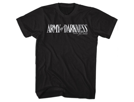 Camiseta ROCKINSTONE Army Of Darkness Darkness blanca con logo (XXXL)