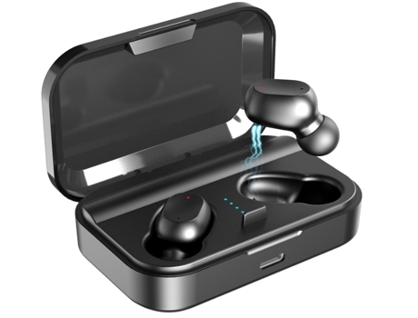 Auriculares Inalámbricos YIZHOOD Bluetooth Negro