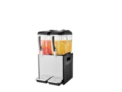 Dispensador de bebidas, gran capacidad, sistema de refrigeración eficiente, 2 x 12 L