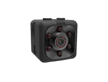 Mini cámara inalámbrica 1080P HD cámara deportiva portátil negro BISBISOOUS