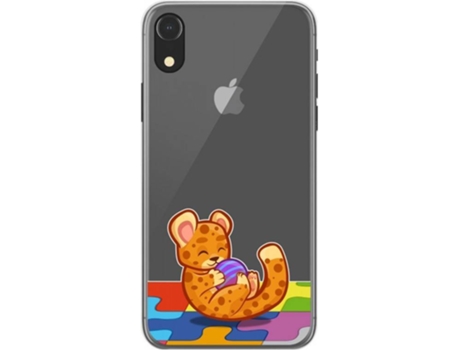Carcasa iPhone XR TUMUNDOSMARTPHONE Leopardo Multicolor