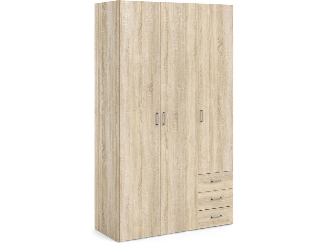 Armario DMORA Roble (Laminado Lacado - 115.8x200.4x49.5 cm)