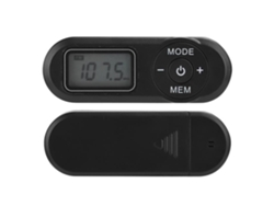  Mini Radio Fm Radio Rádio Fm Preto Com Função De Desligar A Memória Leitor De Música Cassete De Vídeo Com Ecrã Lcd