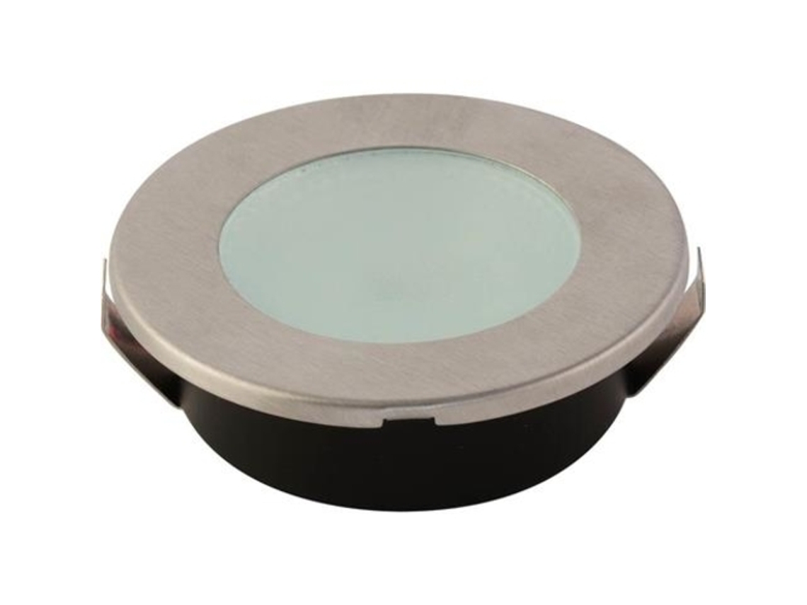 Chrome 2W Matt Round LED LED HOROZ ELECTRIC