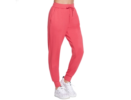 Pantalones de Mujer SKECHERS Skechluxe Restful Rdpk Rojo (S)