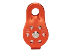 Polea fija de aluminio para escalada, montañismo y rescate.