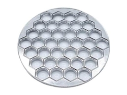 Molde Para Masa De 37 Agujeros Para Ravioles De Aluminio, Herramienta De Cocina Diy