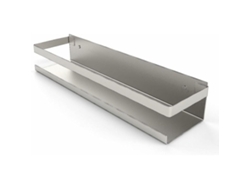 Estante de ducha sin perforar, estante de baño de acero inoxidable SUS304, autoadhesivo, cepillado, 30 cm Jortmrd