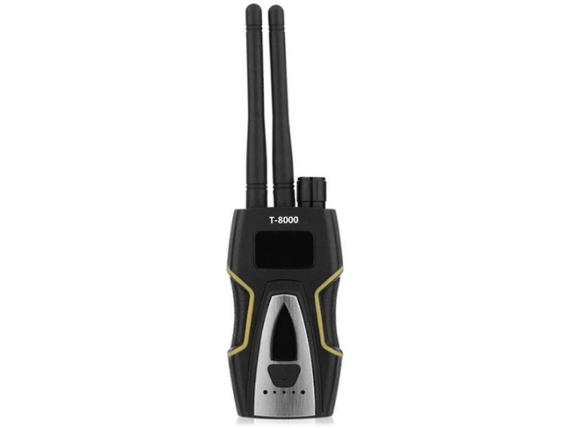 Detector antiespía, radar, detector de señal GPS, detector de señal RF para cámara oculta, localizador de dispositivos de escucha GSM, escáner de señal RF Yizhood (plateado)