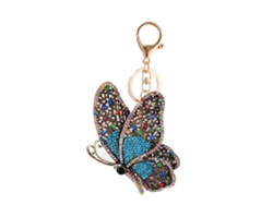 Llavero De Mariposa Para Hacer Tú Mismo Con Pintura De Diamantes De Imitación, Regalo De Navidad Para Niños Y Adultos.