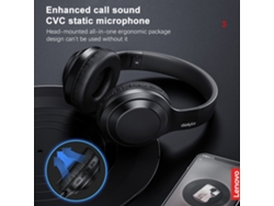 Auriculares Inalámbricos Lenovo Th10 (juego, Música)