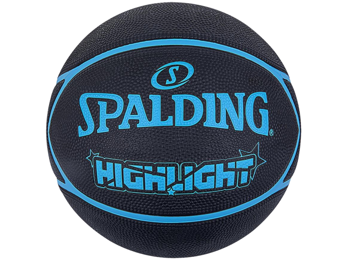 Balon de Baloncesto SPALDING (7 - Goma - Negro)
