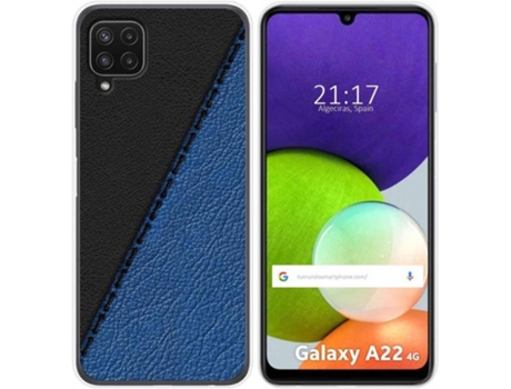 Carcasa Samsung Galaxy A22 4G / M22 TUMUNDOSMARTPHONE Cuero 02 Multicolor