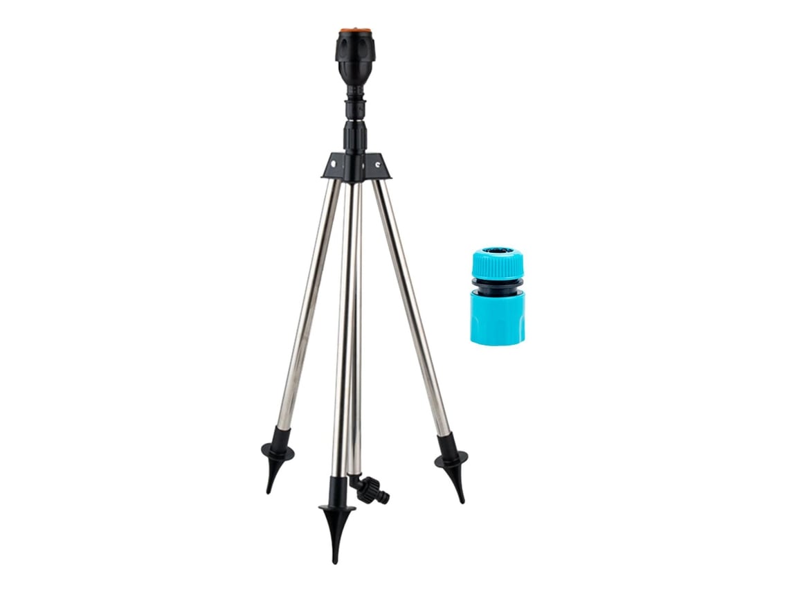 Aspersor de trípode giratorio con soporte articuladolowmoose