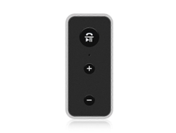 Receptor Bluetooth 5.0 para coche mejorado, adaptador auxiliar Bluetooth con cancelación de ruido, receptor de música Bluetooth Rosewell