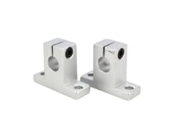 Soporte De Eje Óptico Vertical Para Rail Lineal Sk10, 2 Piezas, Porta Ejes Deslizantes Para Cnc