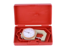 Medidor De Espesor Portátil De Precisión De 0-10 Mm Con Cabezal Plano Para Joyería, Cuero Y Otros Materiales.