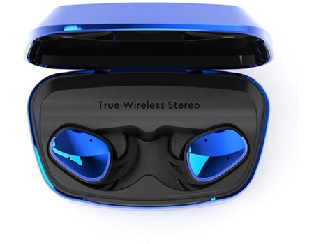 Auriculares Bluetooth True Wireless Sports 5.0 con estuche de carga inalámbrica Low Solid